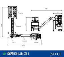 SL-S6WL六個秤三角包內(nèi)外袋包裝機